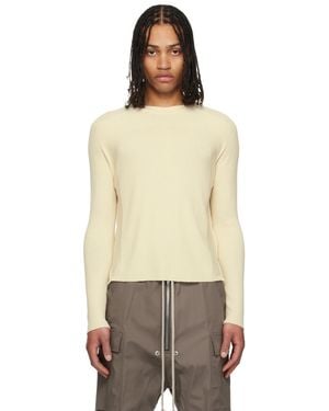 Rick Owens オフホワイト Hollywood Ribbed Geo セーター - マルチカラー