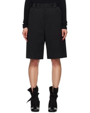 Lemaire Tailored Shorts - Black