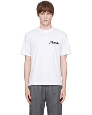 Lanvin Small Ribbon Cotton T-Shirt - White