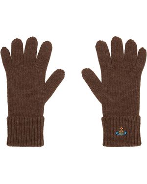 Vivienne Westwood Sporty Gloves - Black