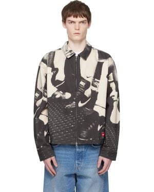 Nike ブラック＆ホワイト Life' Field Sport ジャケット