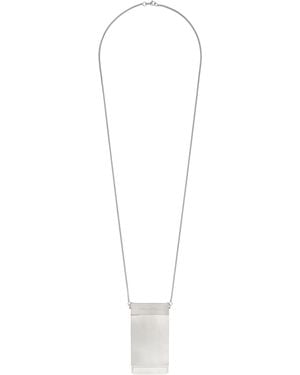 Rick Owens Temple Portable Ashtray Necklace - Black