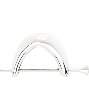 Bottega Veneta Ellipse Hair Pin - Black