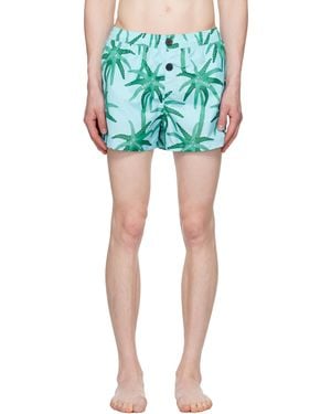 Jacquemus La Croisière 'The Puntini' Swim Shorts - Green
