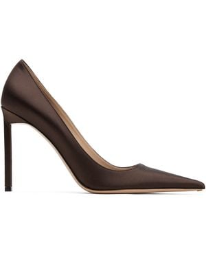 Tom Ford Satin Betty Heels - Black