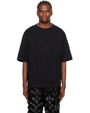 Lu'u Dan Embroidered T-Shirt - Black