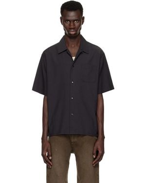 John Elliott Camp Shirt - Black