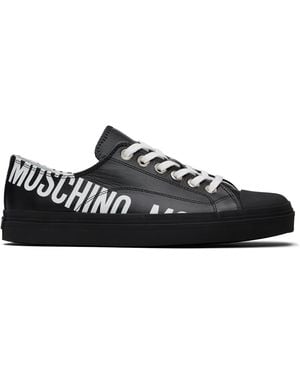 Moschino Logo Trainers - Black