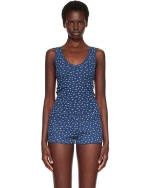 Cou Cou 'The Scoop' Tank Top - Blue