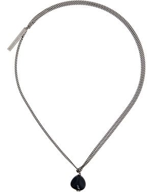 Dries Van Noten Stone Necklace - Natural