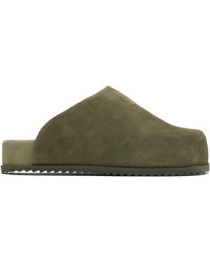 Yume Yume Khaki Truck Slides - Black