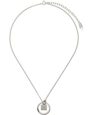 Balenciaga Saint-Germain Ring Necklace - Metallic