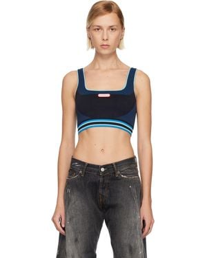 CASABLANCA Seamless Sport Bra - Black