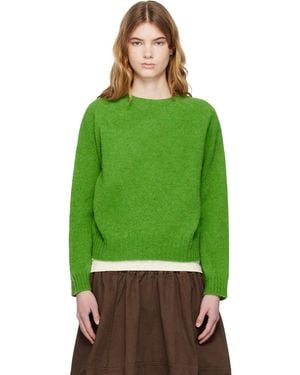 YMC Ssense Exclusive Jets Sweater - Green