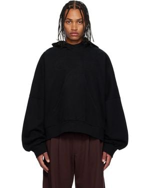 NAMESAKE Ports Pop-up Hoodie - Black
