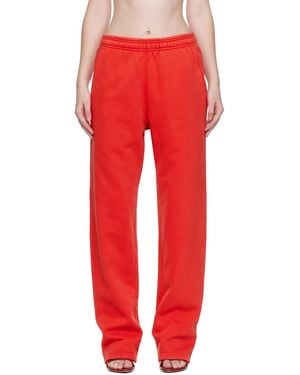Entire studios Straight-Leg Joggers - Red