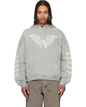 ALEXANDER DIGENOVA Logo Hoodie - Grey