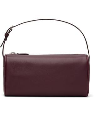 The Row Burgundy 90's Bag - Purple