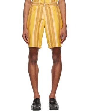 Theophilio Ssense Exclusive Shorts - Yellow
