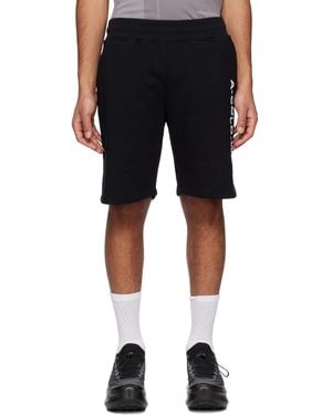 A_COLD_WALL* Short Noir À Logo Contrecollé