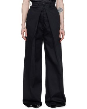 Sportmax Black Fanfara Trousers