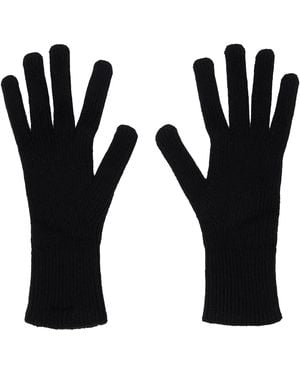 Baserange Ribbed Gloves - Black
