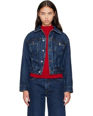 Agolde Veronica Denim Jacket - Blue