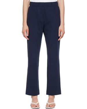 Weekend by Maxmara Pantalon Elfo Bleu Marine