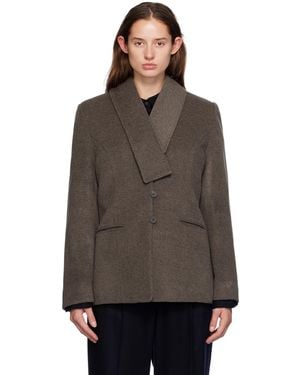 LE17SEPTEMBRE オフホワイト オープンカラー コート ホワイト | Lyst