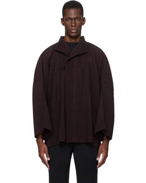 Homme Plissé Issey Miyake Wear Or Wrap Jacket - Black