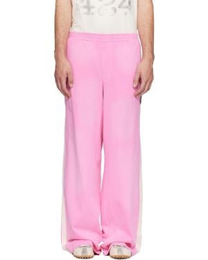 424 Striped Joggers - Pink