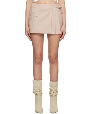 Anna Quan Tyra Miniskirt - Natural