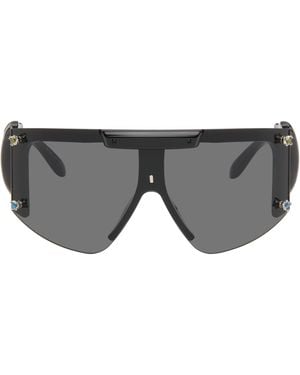 OTTOLINGER Gem-Stud Knotted Sunglasses - Grey