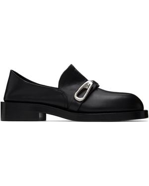 Rabanne Smooth Leather Mules - Black