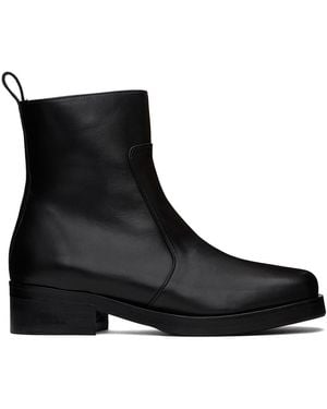 Studio Nicholson Square Boots - Black