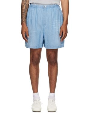 Acne Studios - コットンショートパンツ - ダスティパープル