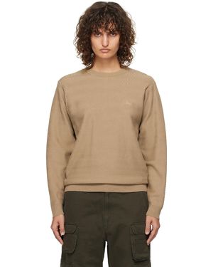 Dime Pull En Tricot Câblé Ondulé - Noir