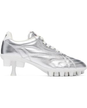 Maison Mihara Yasuhiro Spike Sole Trainer Heels - Black