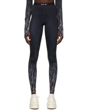Amiri Burnout Leggings - Black