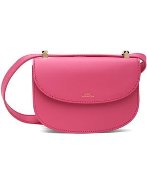 A.P.C. Genève Mini Bag - Pink