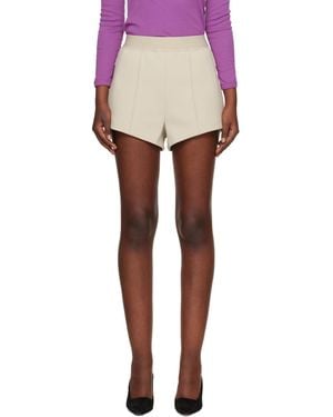 Wardrobe NYC Bonded Shorts - Black