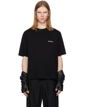 Det Blev Sent Logo T-Shirt - Black