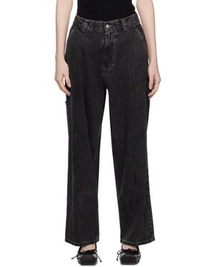 【関税込み】Maison Margiela ブラック 14 Oz Origin ジーンズ 関税込み】Maison Margiela ブラック 14 Oz Origin ジーンズ