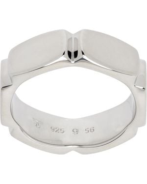 Tom Wood Umi Band Medium Ring - Metallic