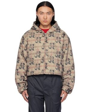Kusikohc Pattern Anorak Windbreaker Jacket - Multicolour