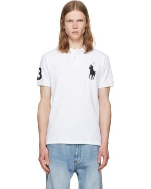 Polo Ralph Lauren Big Pony Mesh Polo - White