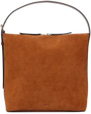 A.P.C. Tan Vera Bag - Brown
