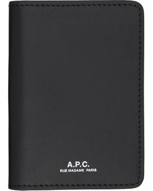 A.P.C. Stefan Card Holder - Black