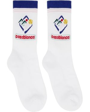 CASABLANCA Socks - White