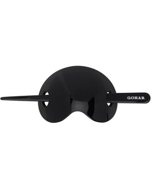 Gohar World Bean Barrette - Black
